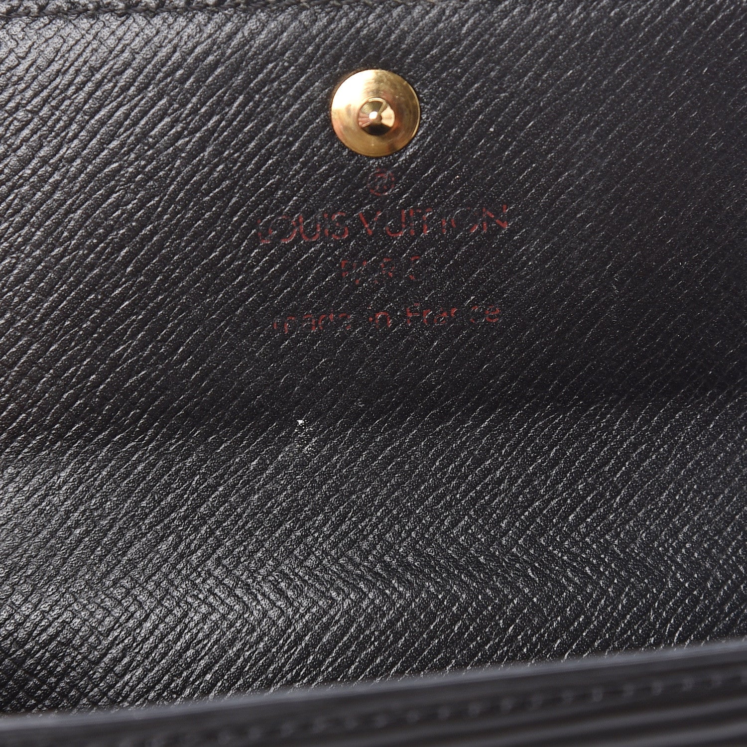 Louis Vuitton Epi Ludlow Wallet Black 7 of 8