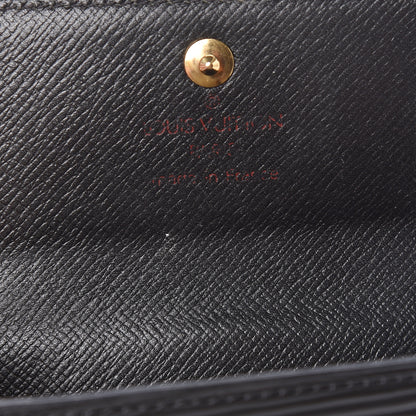 Louis Vuitton Epi Ludlow Wallet Black 7 of 8