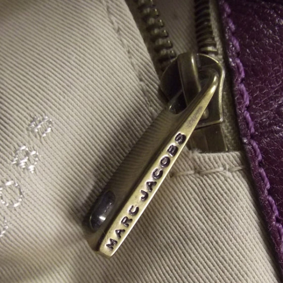 Leather Adina Shoulder Bag Purple