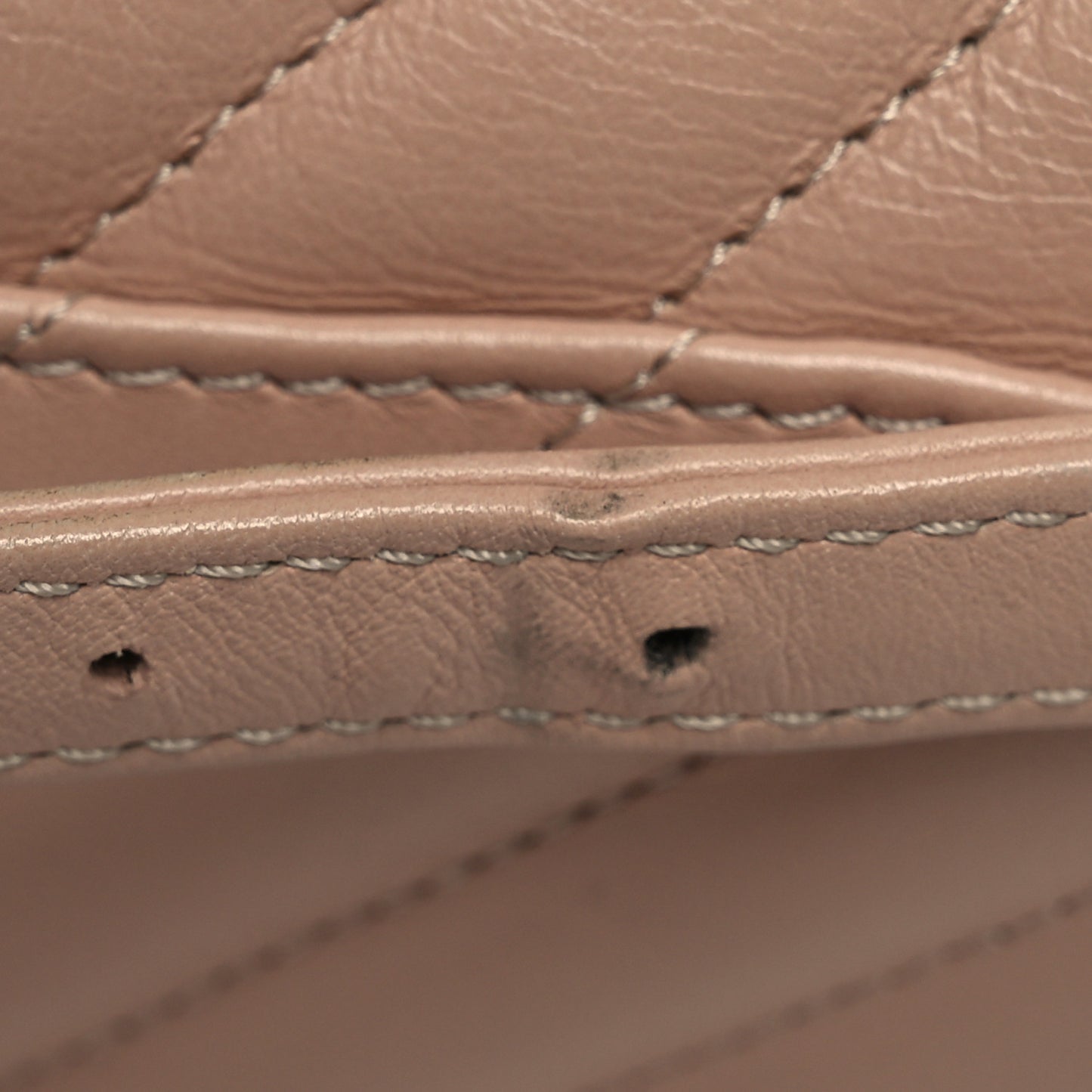 Calfskin Chevron Quilted Small Urban Spirit Backpack Beige