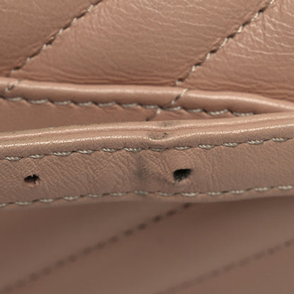 Chanel Calfskin Chevron Quilted Small Urban Spirit Backpack Beige 15 of 16