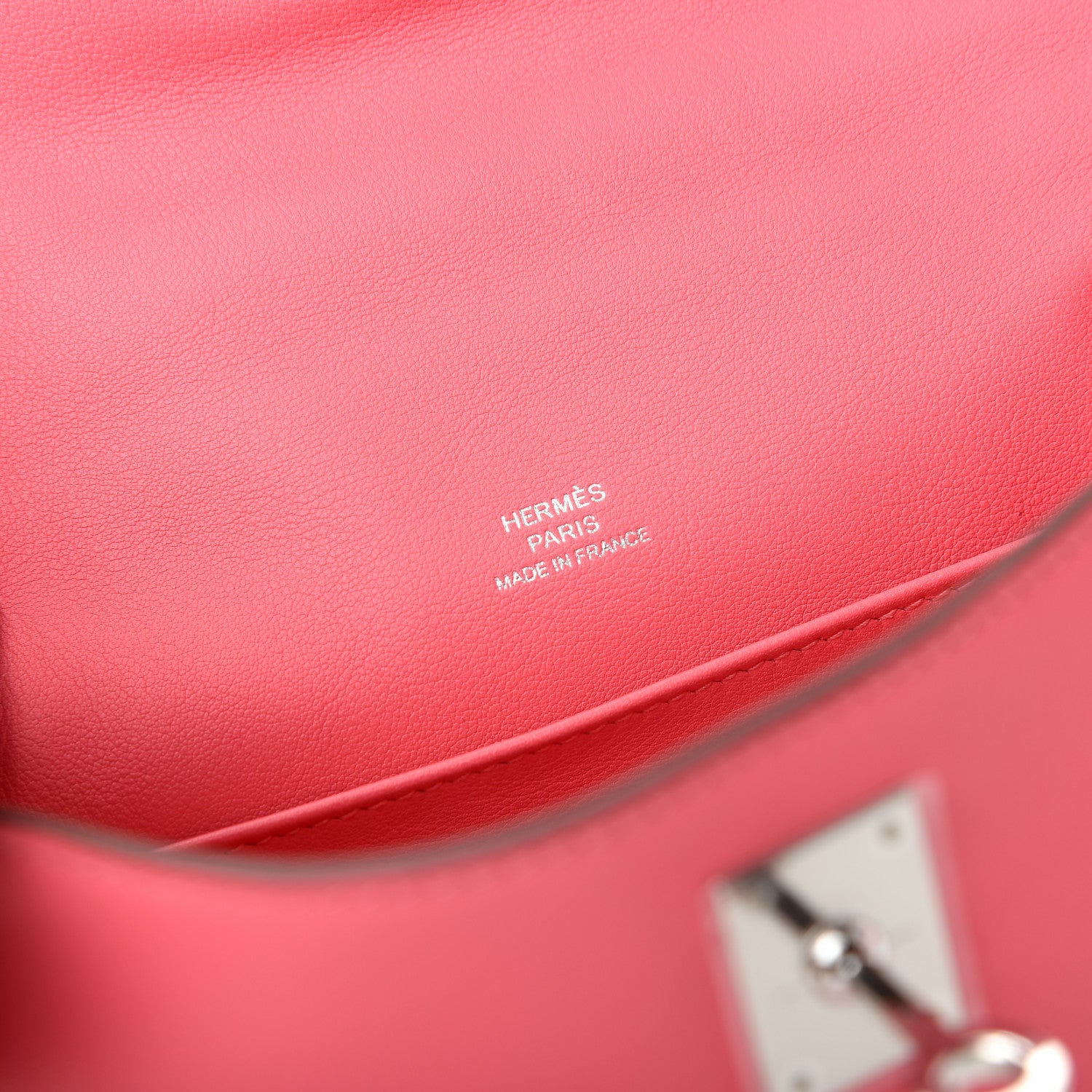 Hermes Swift Kelly Pochette Clutch Rose Azalee 8 of 10