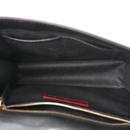 Valentino Garavani Vitello Medium Glam Lock Rockstud Flap Black 5 of 9