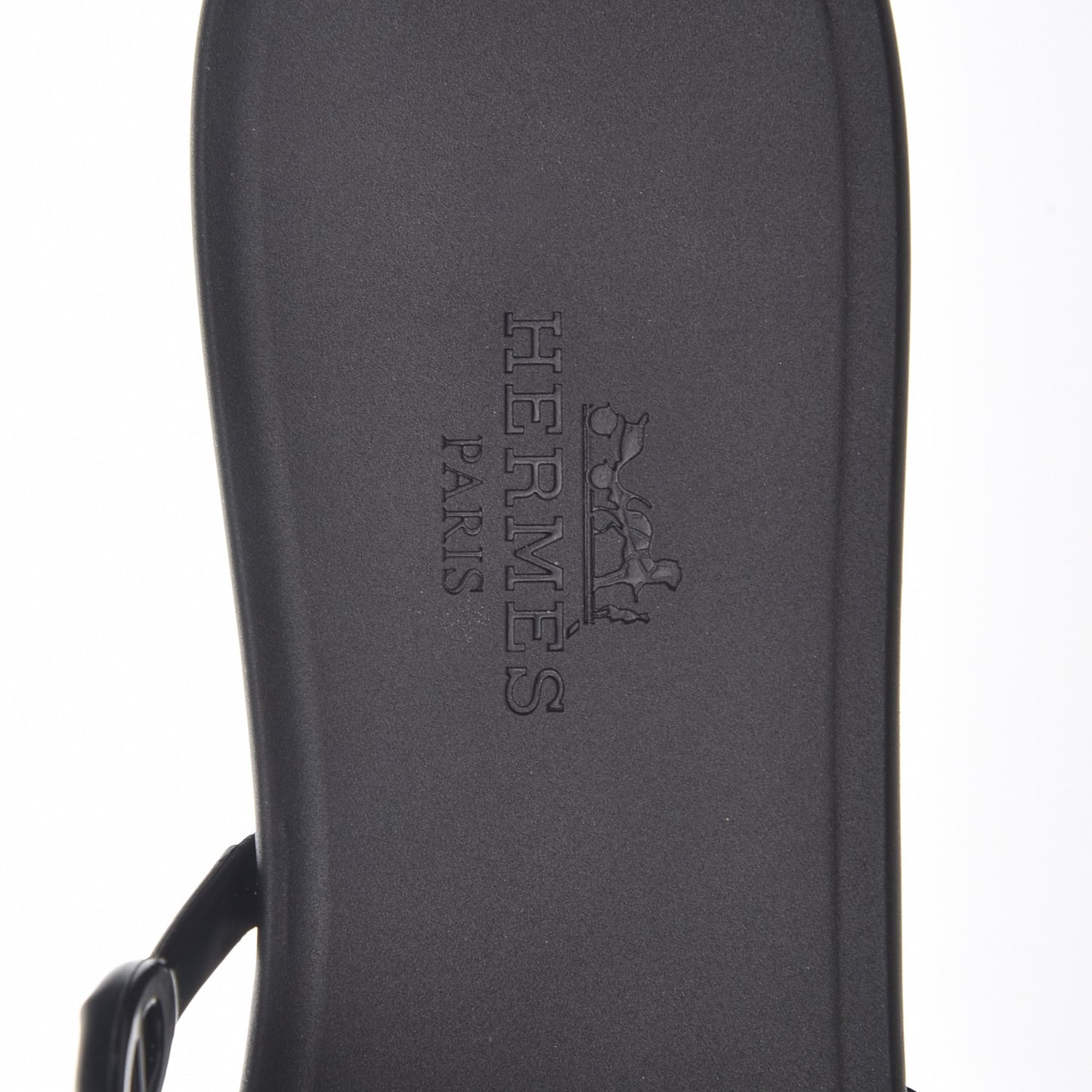 Rubber Chaine d'Ancre Rivage Sandals 35 Black