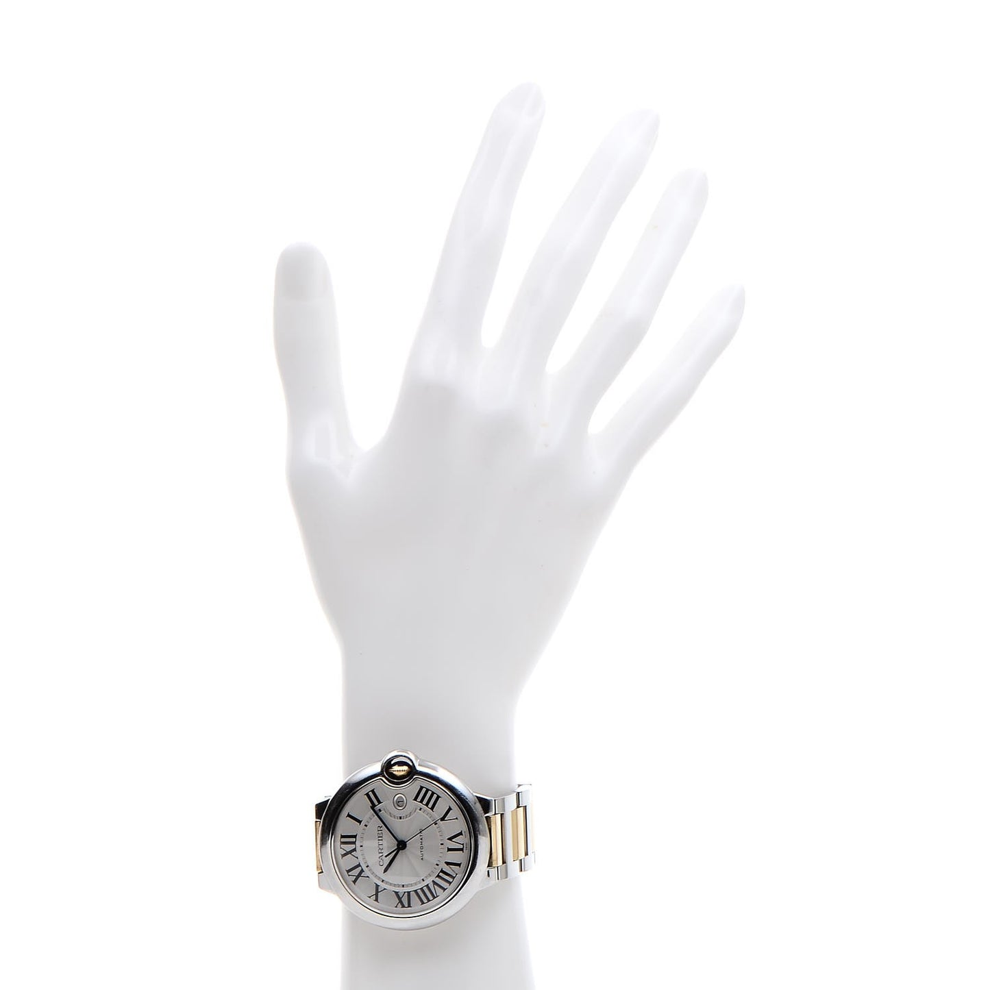 Stainless Steel 18K Yellow Gold 42mm Ballon Bleu De Automatic Watch