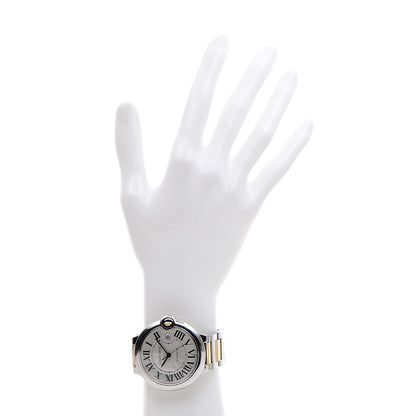 Cartier Stainless Steel 18K Yellow Gold 42mm Ballon Bleu De Automatic Watch 2 of 7