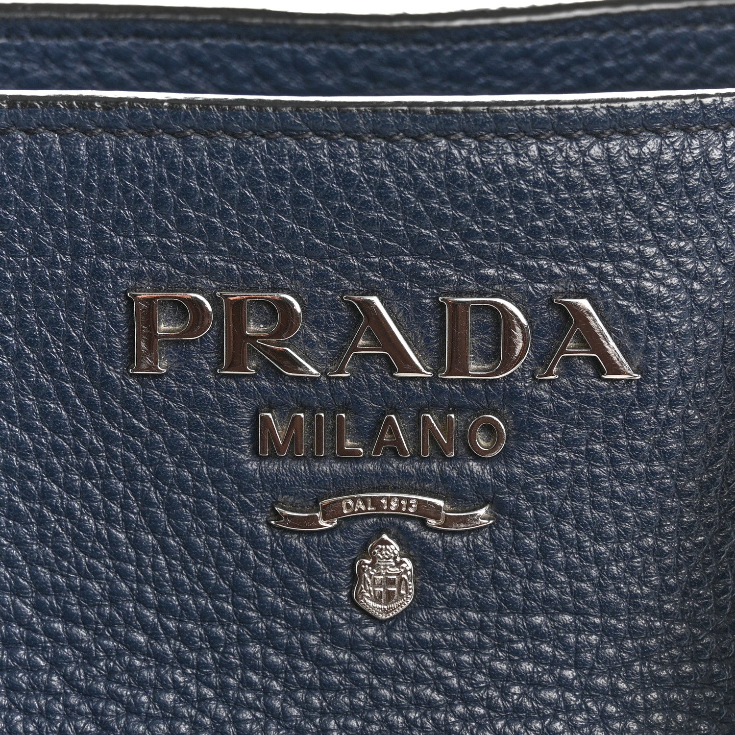 Prada Vitello Phenix Shopping Tote Baltico 12 of 14