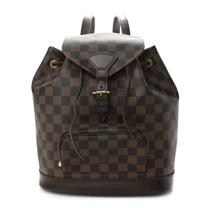 Louis Vuitton Damier Ebene Montsouris MM Backpack 1 of 9