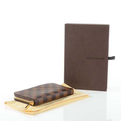 Louis Vuitton Damier Ebene Zippy Compact Wallet 3 of 7