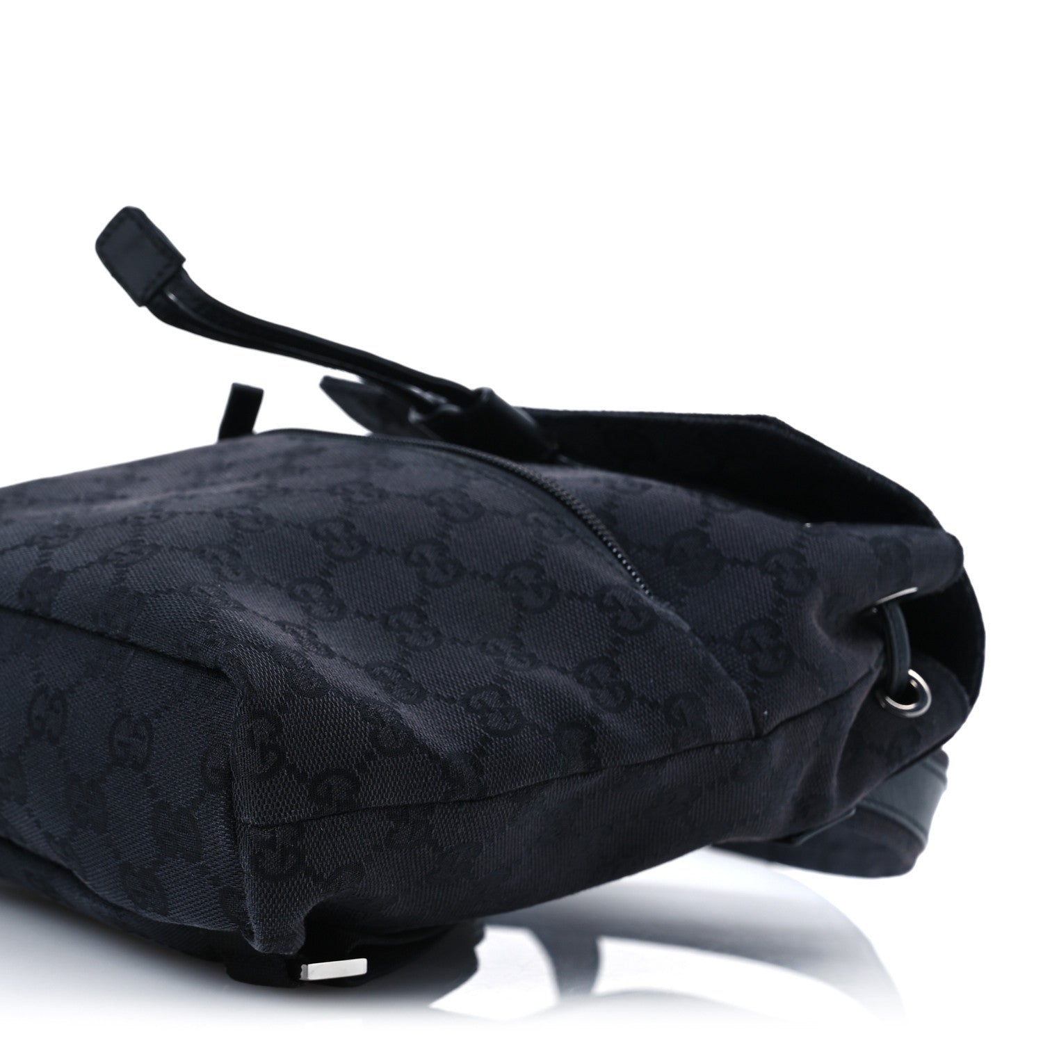 Gucci Nylon Monogram Backpack Black 10 of 14