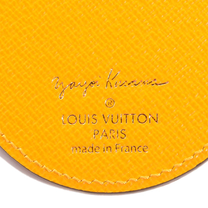 Louis Vuitton Monogram Kusama Town Key Ring Yellow 3 of 5