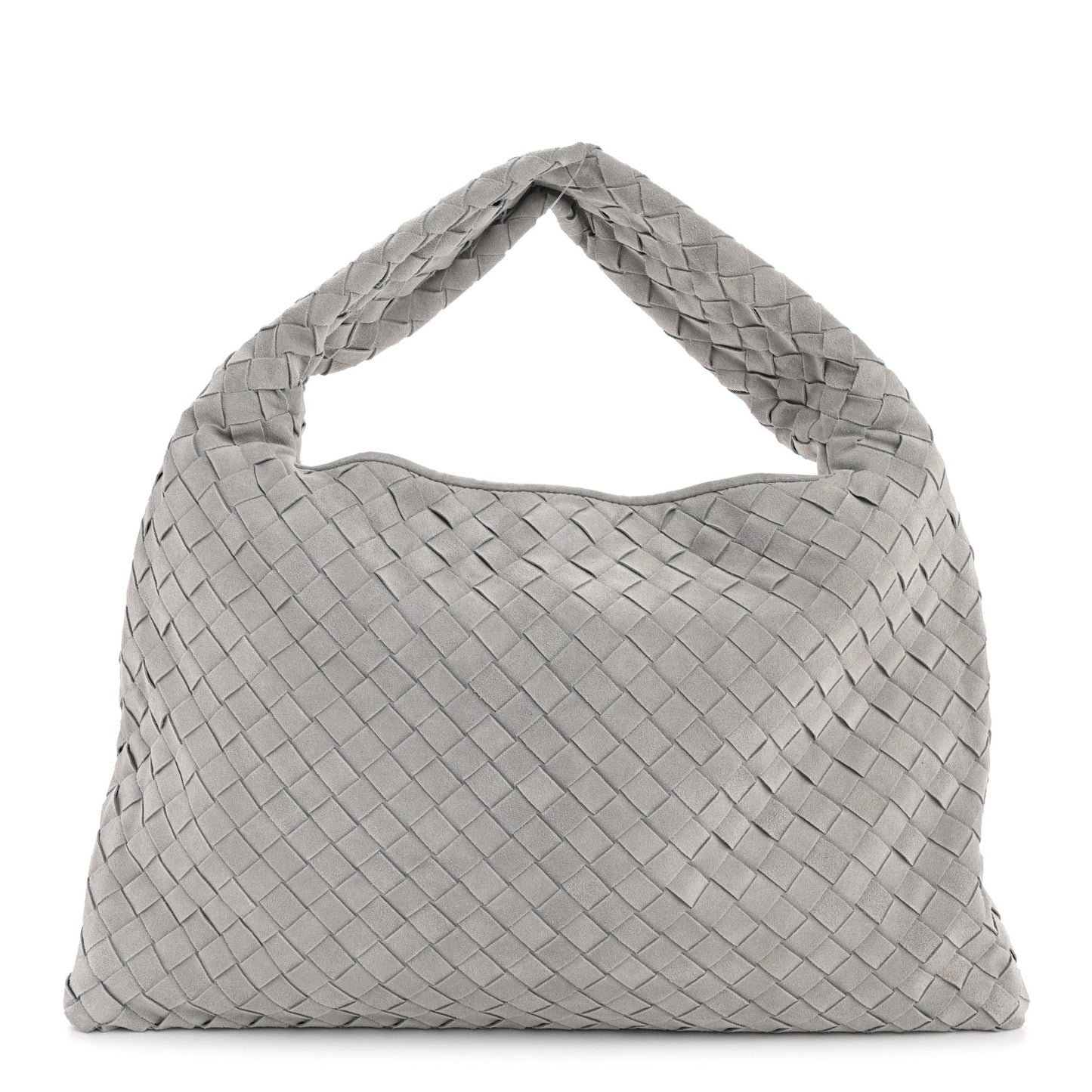 Suede Intrecciato Small Hop Sterling