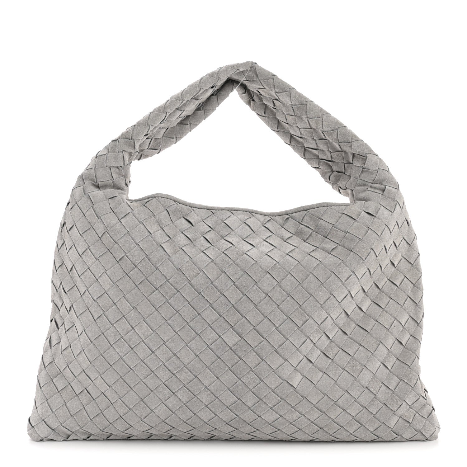 Bottega Veneta Suede Intrecciato Small Hop Sterling 1 of 10