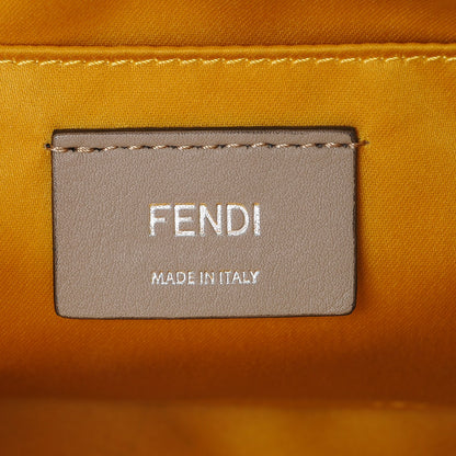 Fendi Vitello Dolce Crystal Croc Tail Mini By The Way Boston Bag Yellow 6 of 7