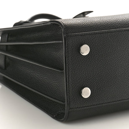 Saint Laurent Grained Calfskin Baby Sac De Jour Black 7 of 13