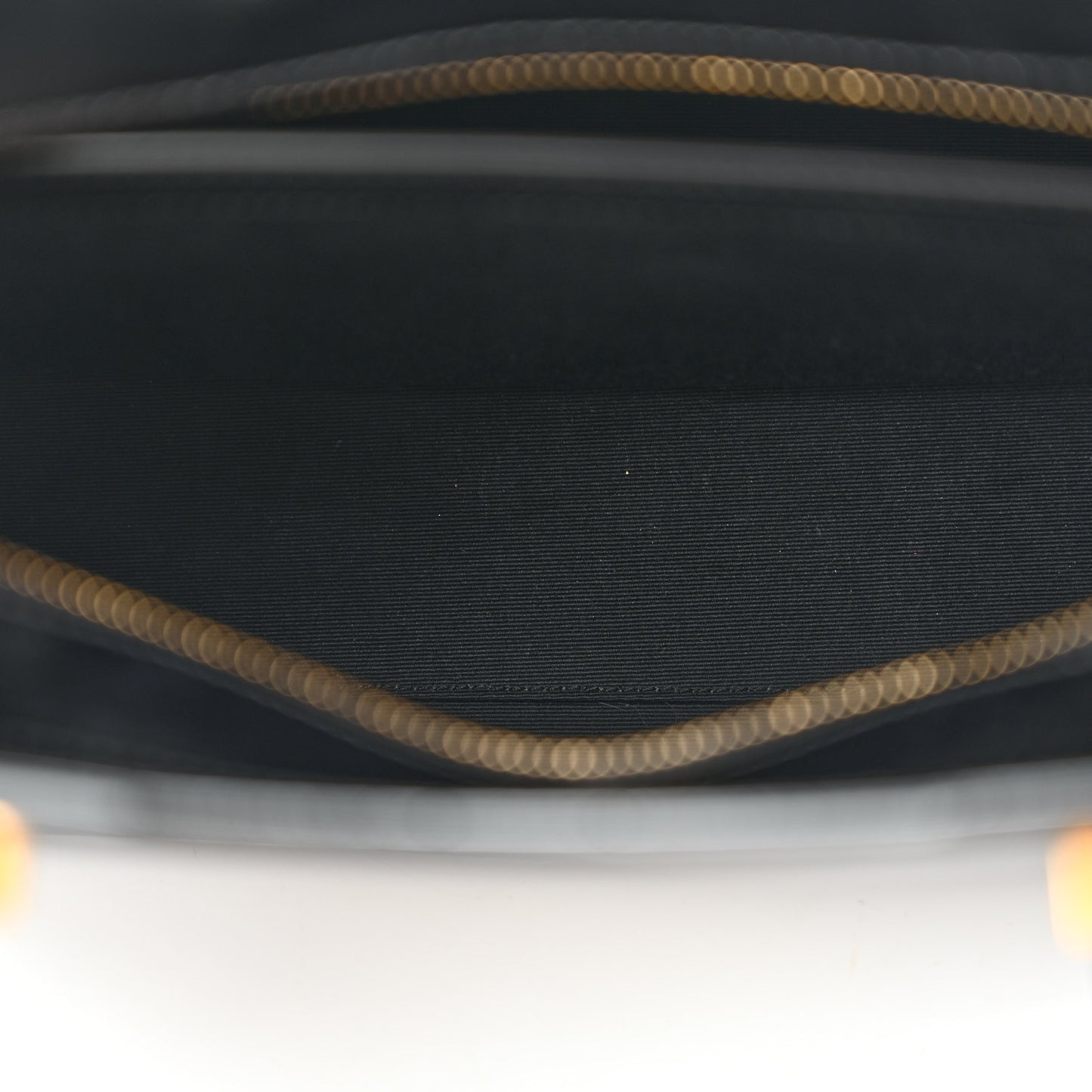 Shiny Calfskin Medium Uptown Tote Black