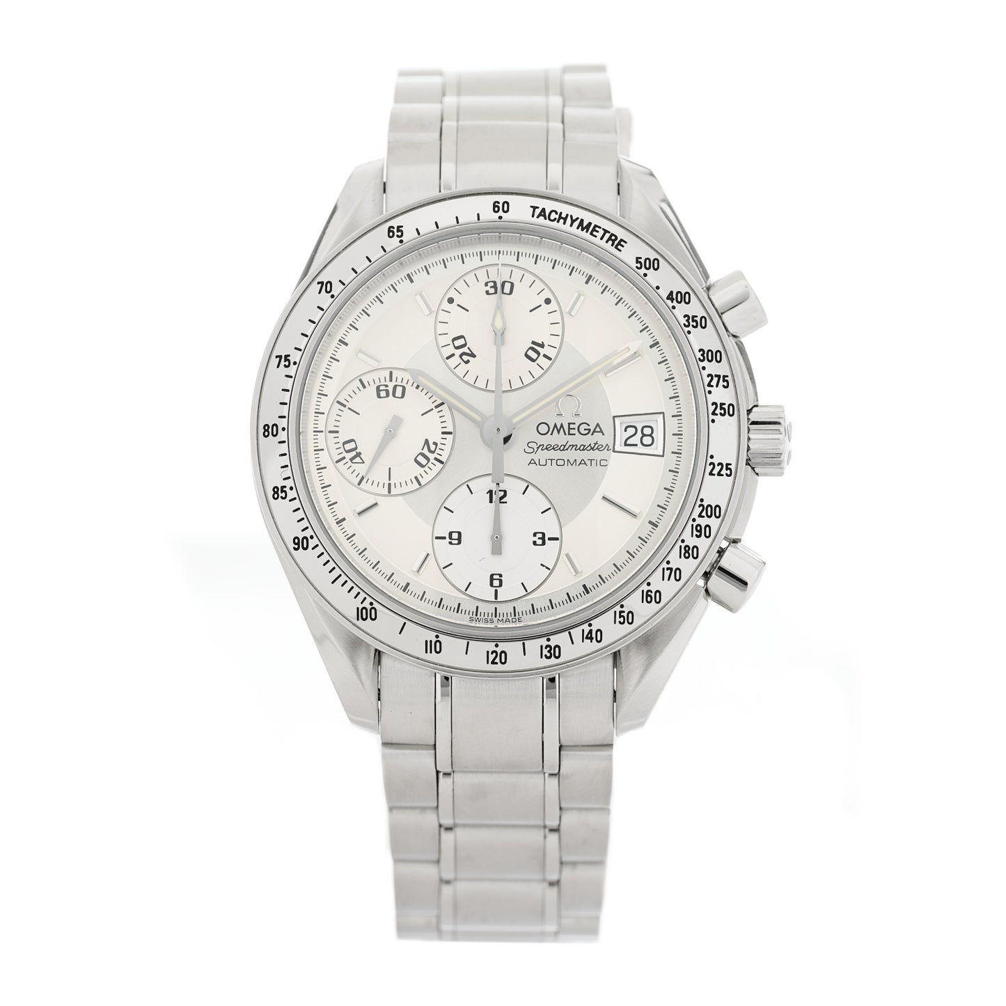 Stainless Steel 39mm Speedmaster Automatic Watch 3513.30.00