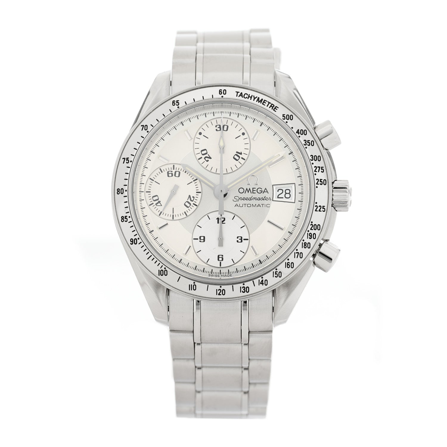 Omega Stainless Steel 39mm Speedmaster Automatic Watch 3513.30.00 1 of 4
