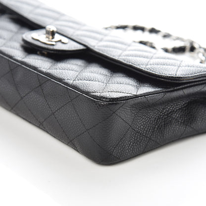 Chanel Caviar Quilted East West Flap Black 9 of 9