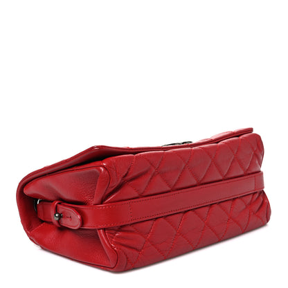 Chanel Goatskin Quilted Medium City Rock Flap Red 4 of 10