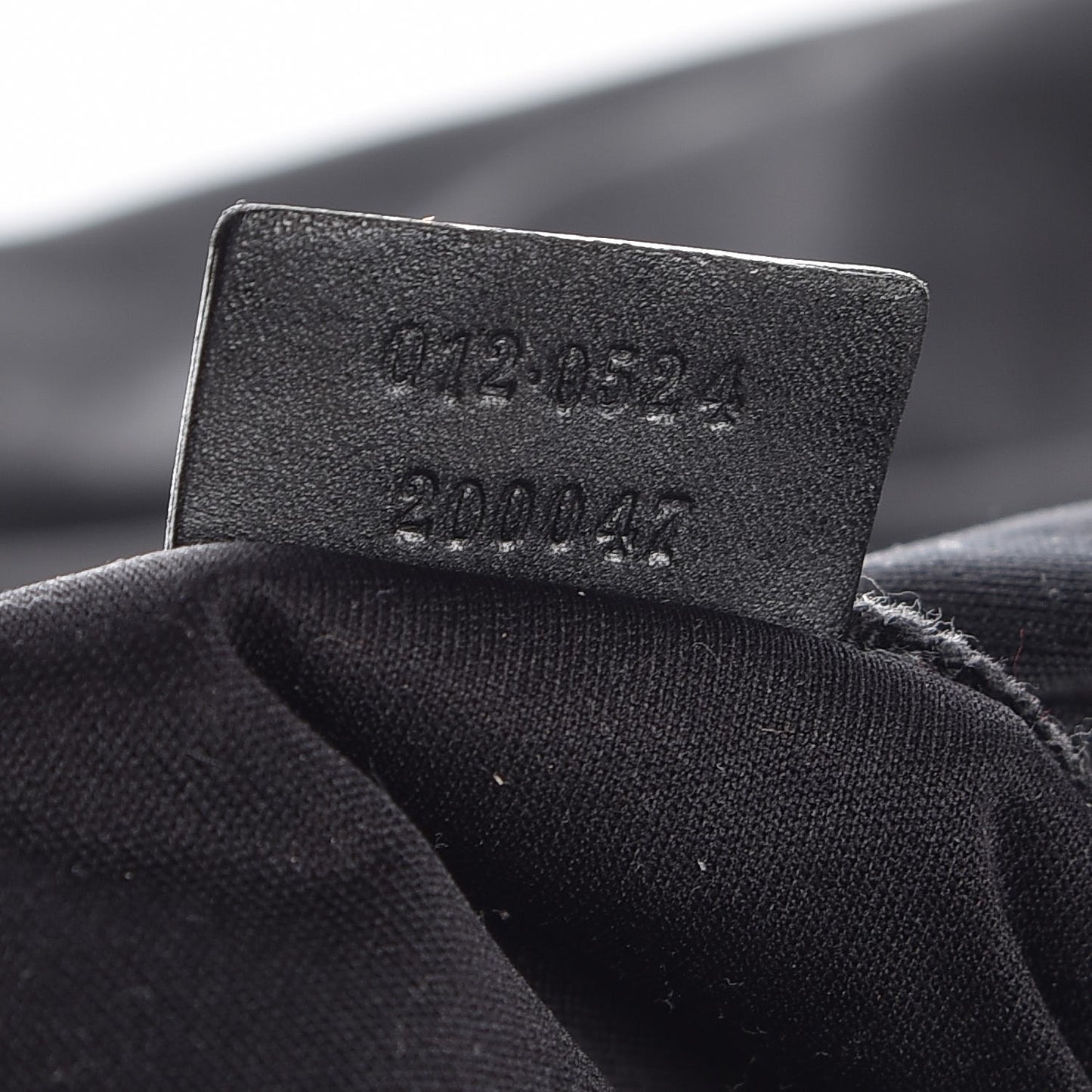 Nylon Duffle Tote Black