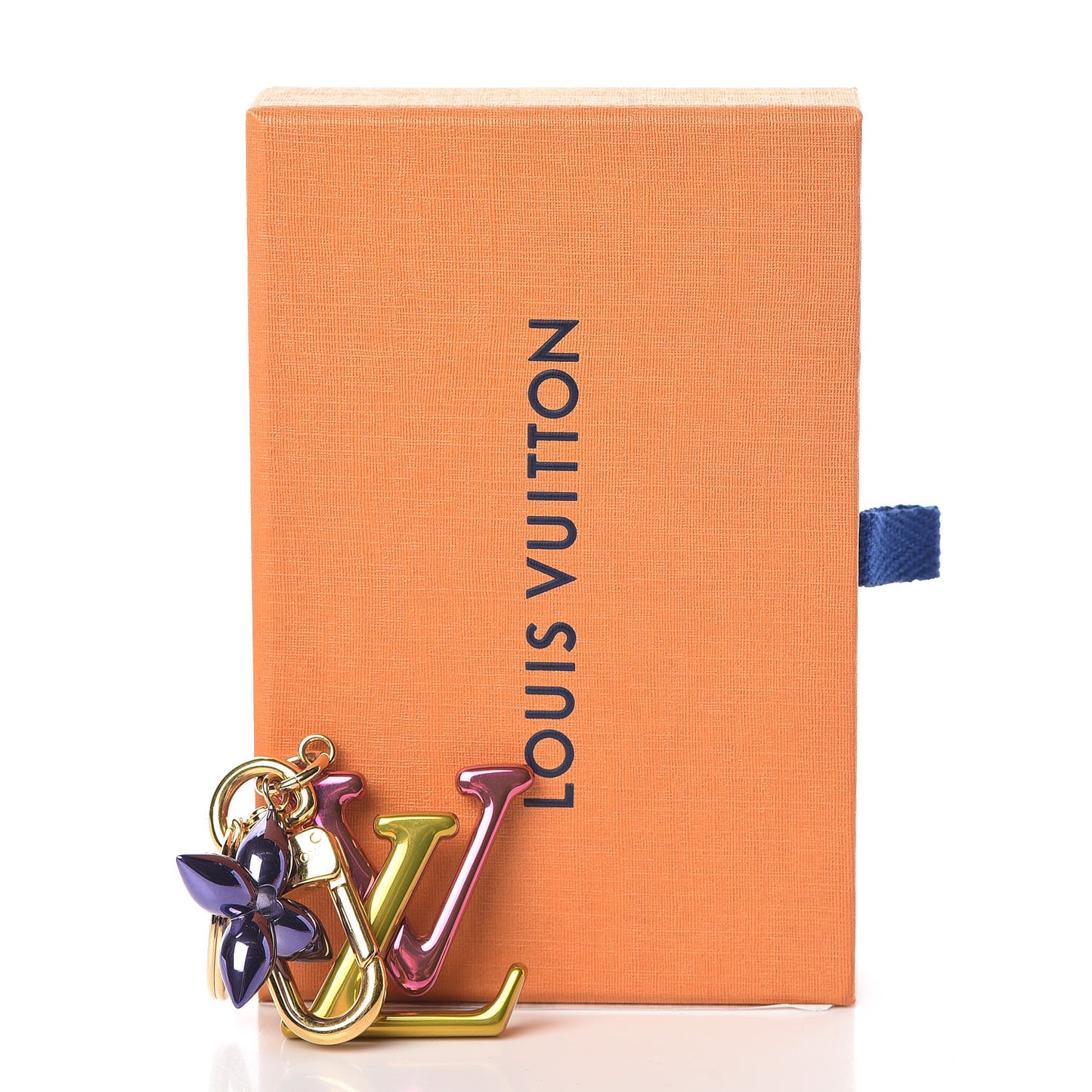 New Wave Bag Charm Key Holder Multicolor