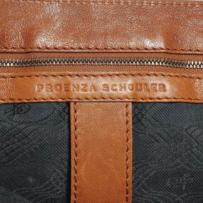 Proenza Schouler Lambskin Large PS1 Satchel Saddle 6 of 14