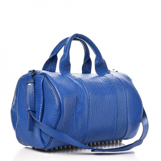 Alexander Wang Pebbled Lambskin Rocco Royal Blue 3 of 6
