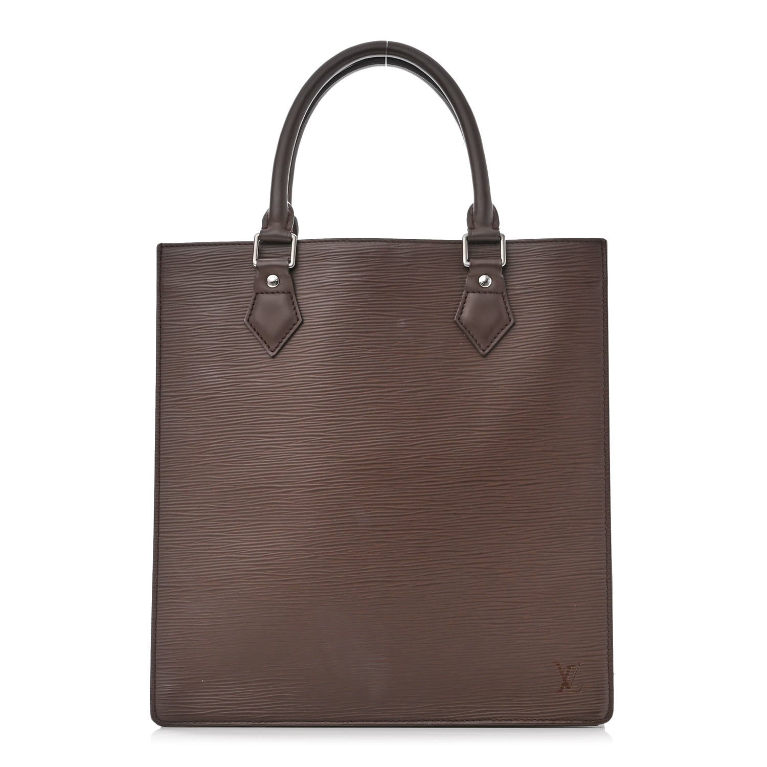 Louis Vuitton Epi Sac Plat PM Moka 1 of 16