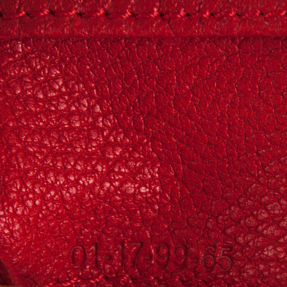 Chloe Grained Lambskin Drew Square Wallet Plaid Red 7 of 8