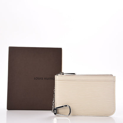 Louis Vuitton Epi Key Pouch Ivory 8 of 8