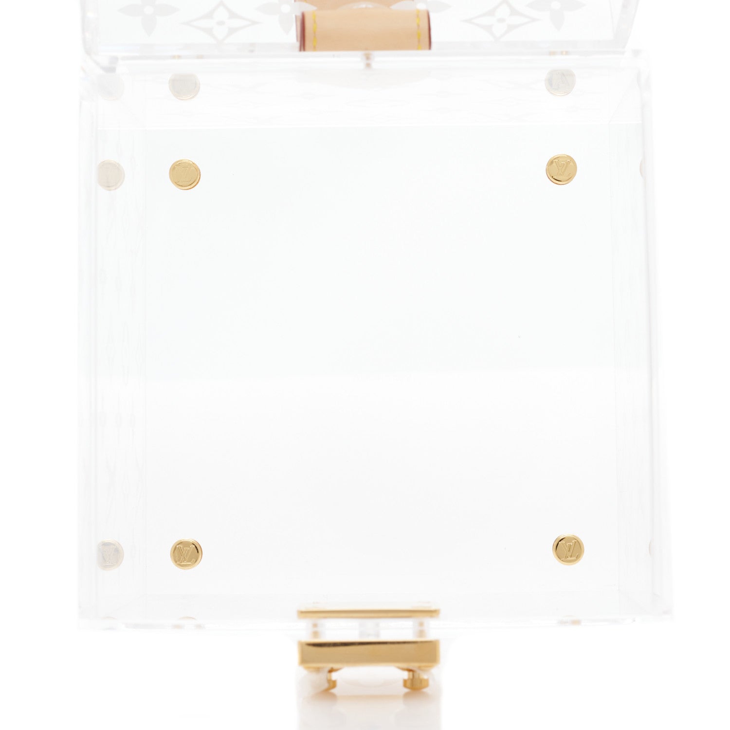 Louis Vuitton Transparent Plexiglass Cube Scott Box 4 of 9