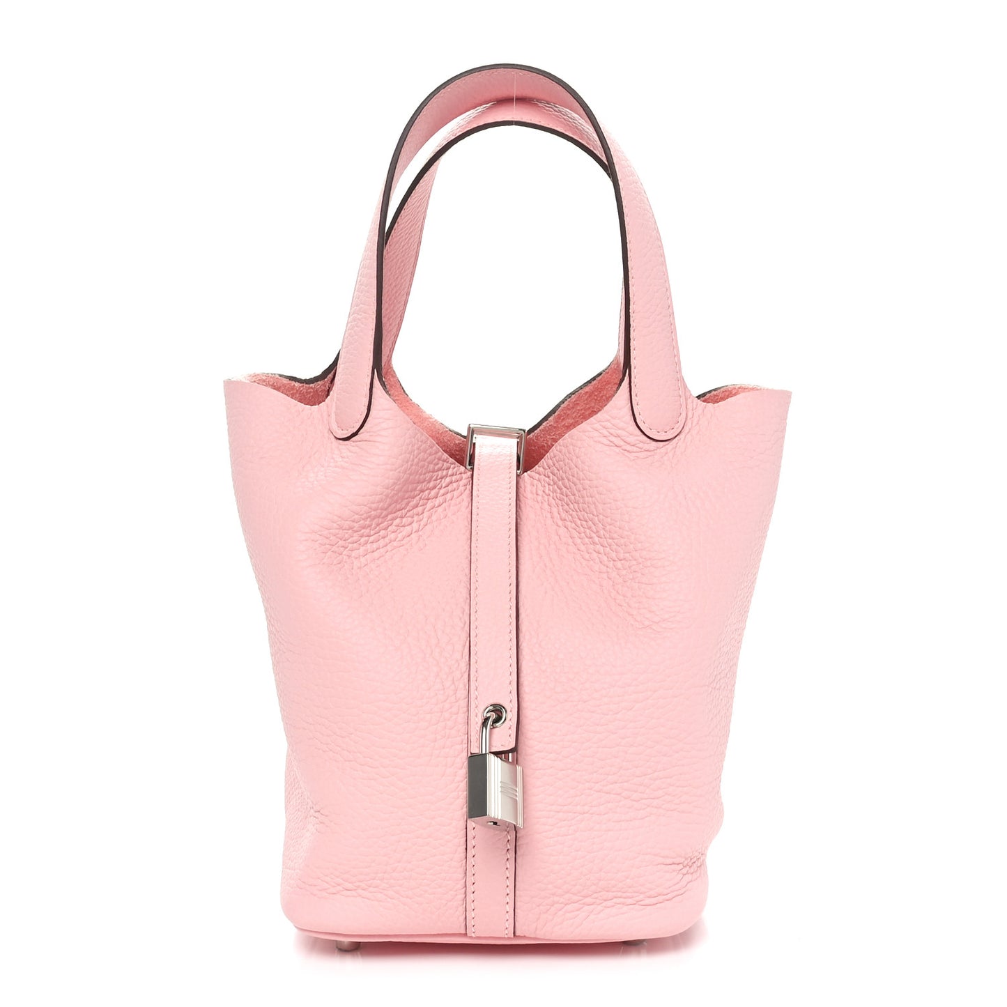 Taurillon Clemence Picotin Lock 18 PM  Rose Sakura