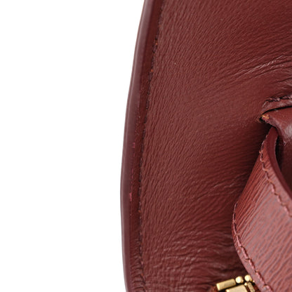 Celine Liege Calfskin Medium Classic Box Flap Bag Burgundy 13 of 14