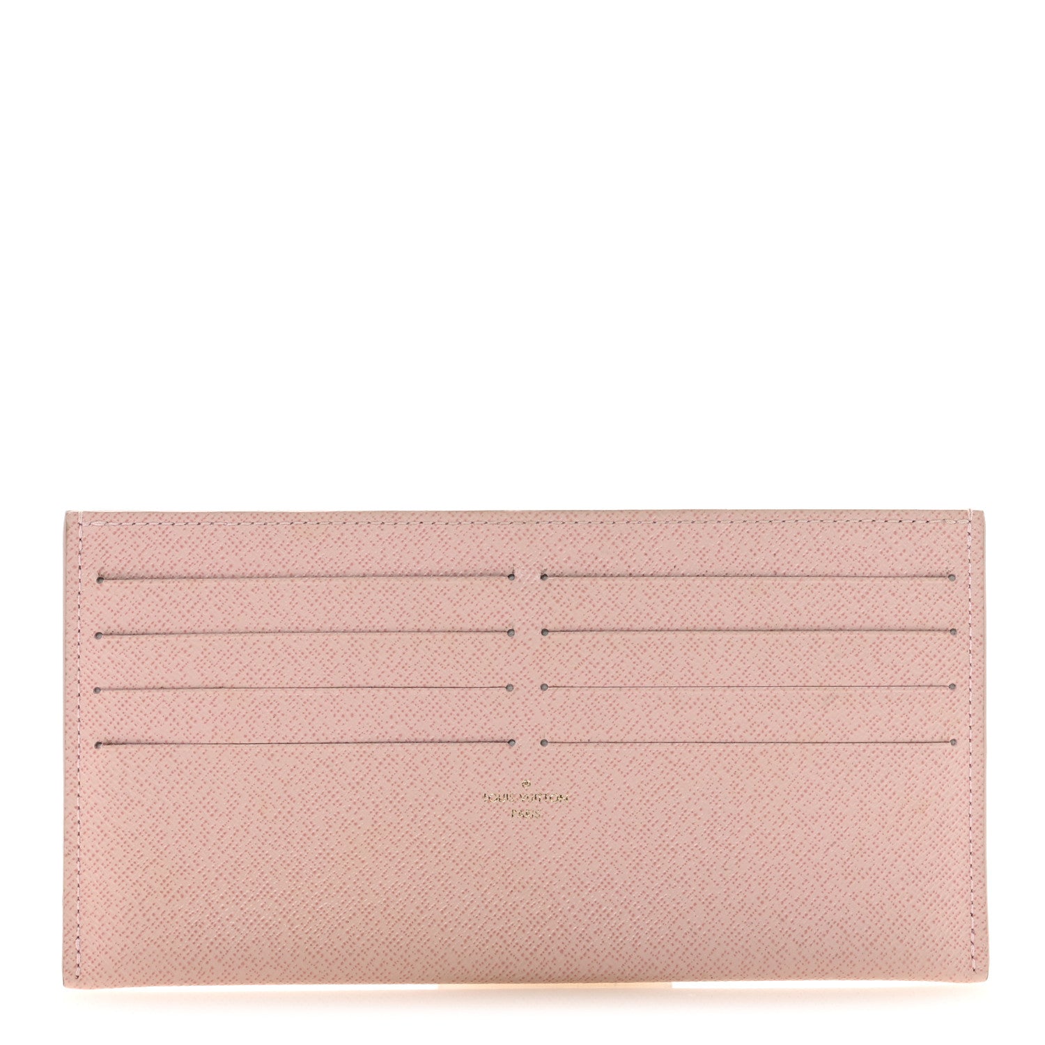 Louis Vuitton Calfskin Felicie Card Holder Insert Rose Ballerine 1 of 6