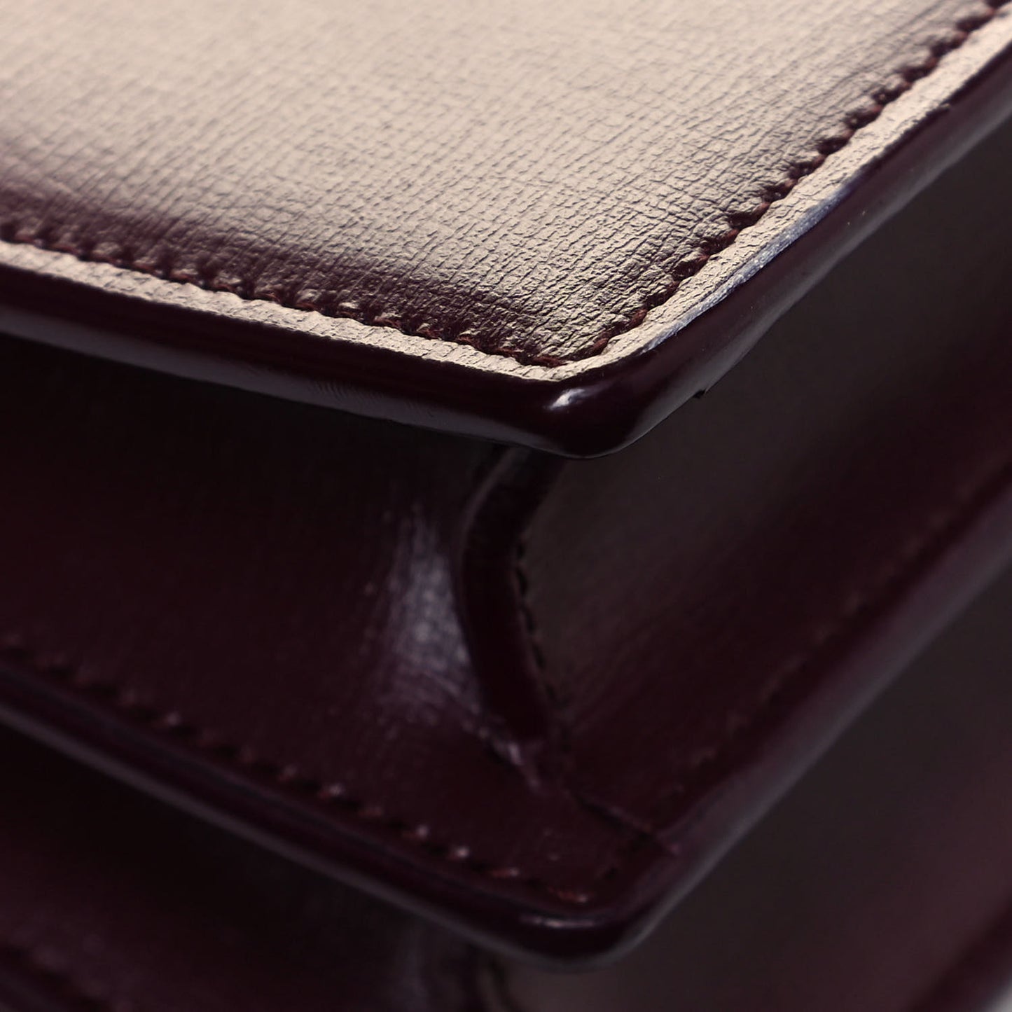 Calfskin Medium Monogram Sunset Bordeaux
