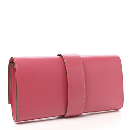 Hermes Tadelakt Medor 23 Clutch Rose Lipstick 3 of 6