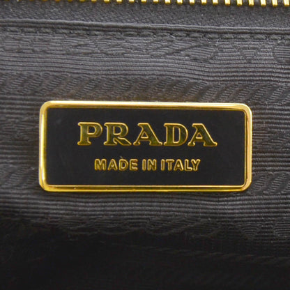 Prada Nappa Leather Gaufre Framed Bag Nero Black 6 of 8