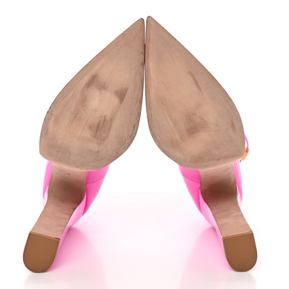 Valentino Garavani Patent Tan-Go 50/155mm Platform Pumps 40 Pink PP 5 of 13