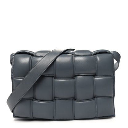 Bottega Veneta Nappa Maxi Intreccio Padded Cassette Crossbody Bag Thunder 1 of 9