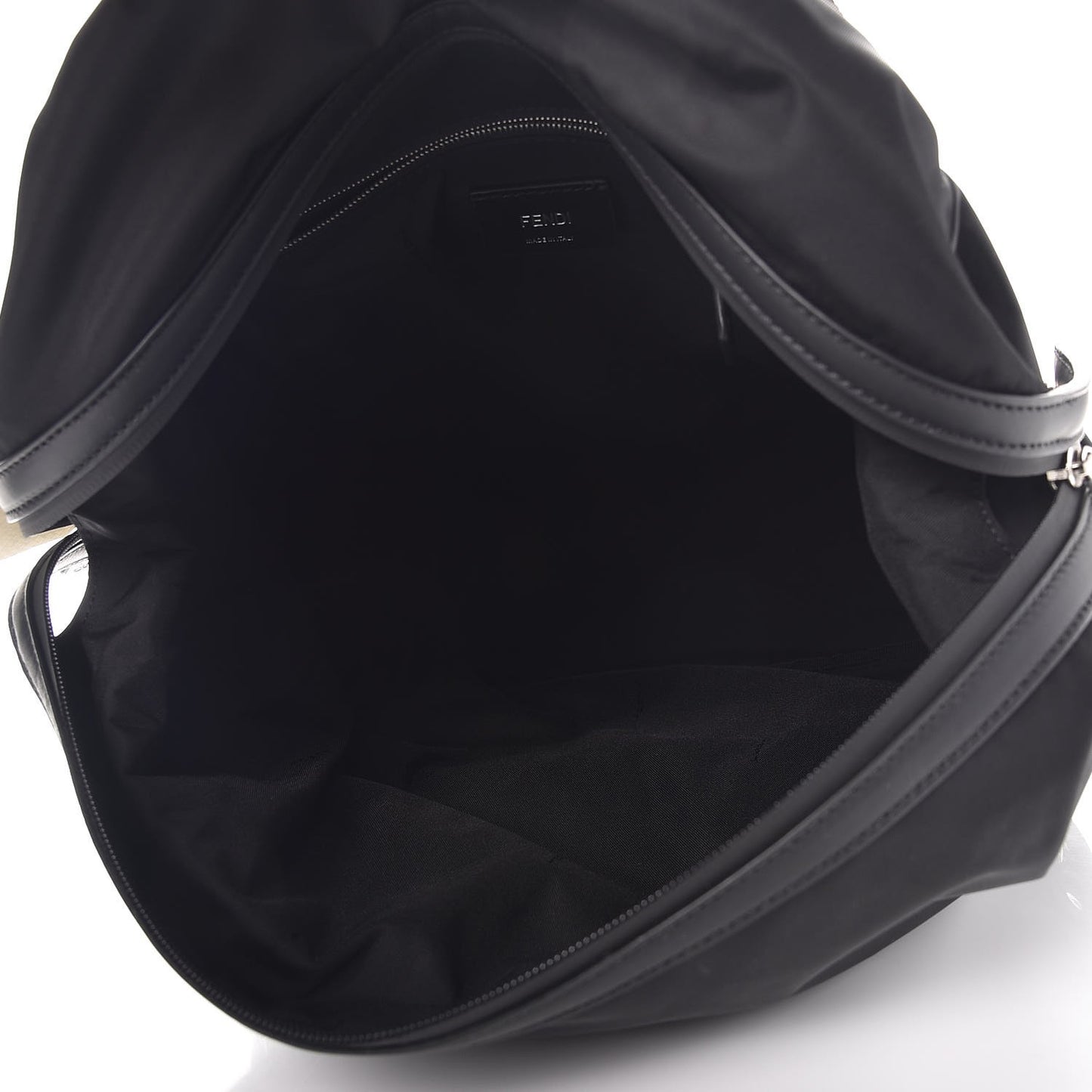 Nylon Vitello Backpack Black