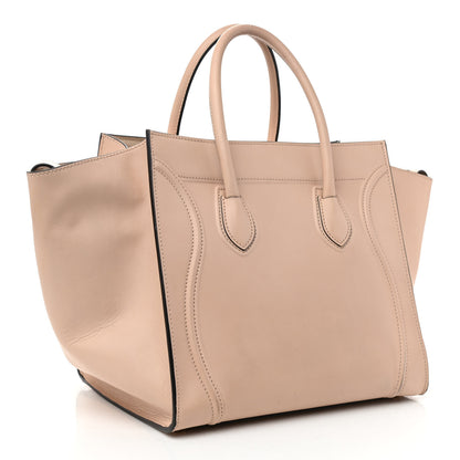 Celine Smooth Calfskin Medium Phantom Luggage Powder 2 of 14