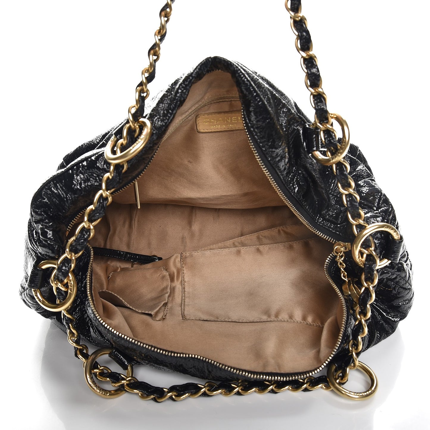 Vinyl Medium Rock and Chain Bowler Black