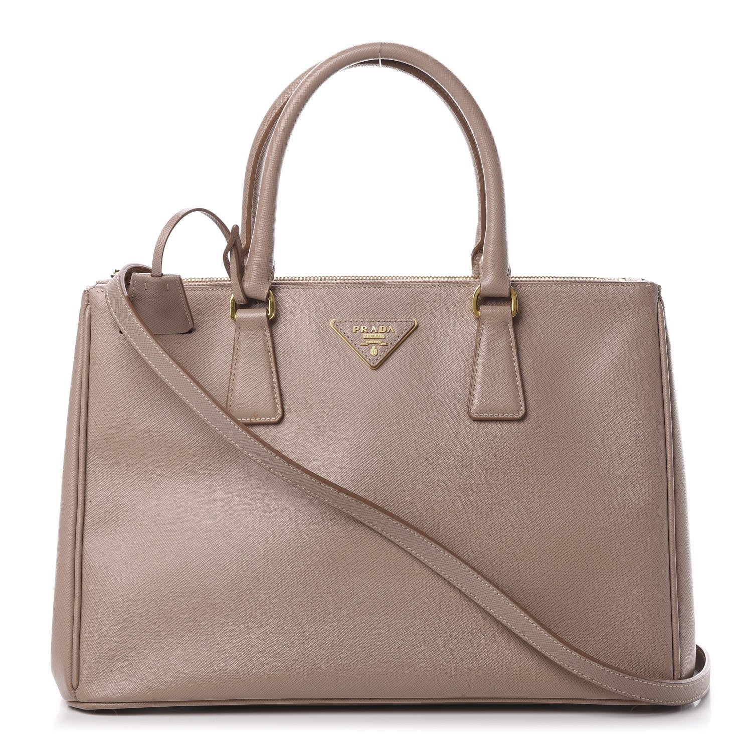 Prada Saffiano Medium Galleria Double Zip Tote Cammeo 1 of 18