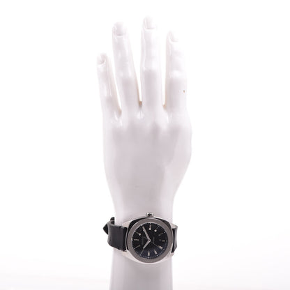 Gucci Stainless Steel Calfskin 44mm GG2570 Toscano Quartz Watch Black 2 of 9