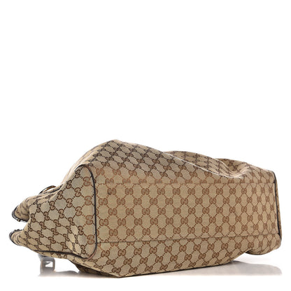 Gucci Monogram Large Sukey Tote Dark Brown 4 of 13