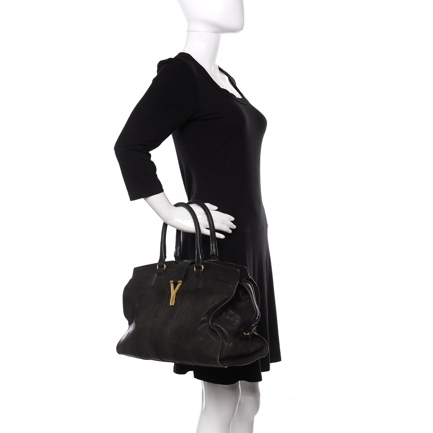 Sheepskin Medium Cabas ChYc Black