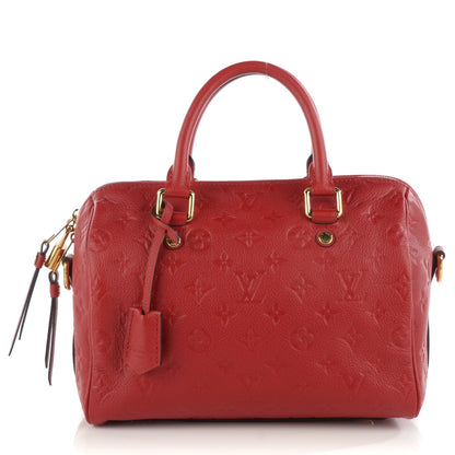 Louis Vuitton Empreinte Speedy Bandouliere 25 Rouge 1 of 7