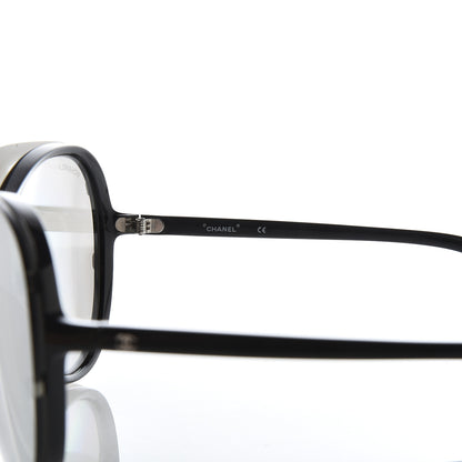Chanel Clip On Sunglasses 71230 Mirror Grey Black 6 of 10