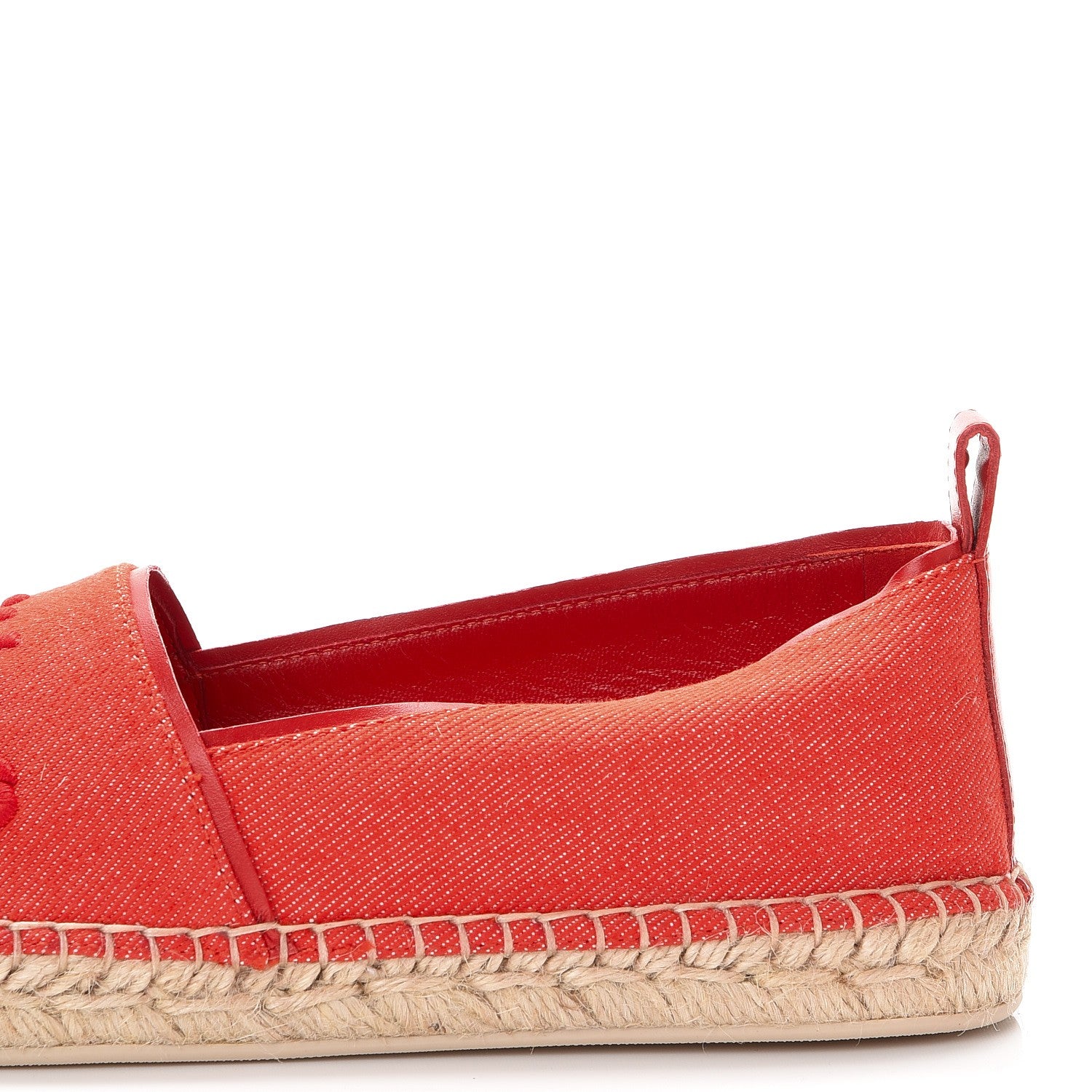 Louis Vuitton Canvas Waterfall Espadrille 39 Rouge 9 of 10